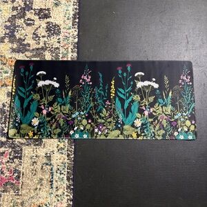 Computer Desk Floral Mat